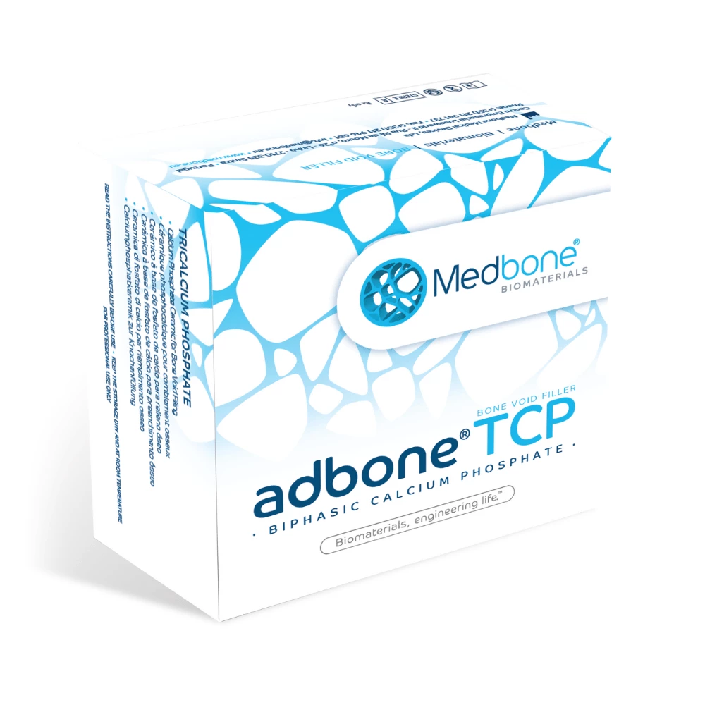 adbone® TCP bone substitute material dentistry blocks & cylinders | Beta-Tricalcium - 5x10x15 mm (block)