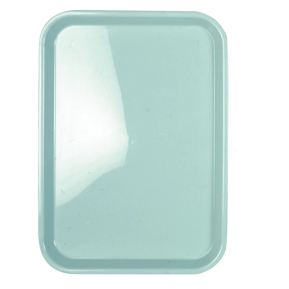 Autoclavable plastic tray | Standard flat - Light blue