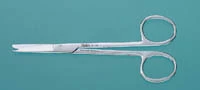 Forbici chirurgiche dritte Miltex Littauer Jr. a modello sottile da 4,5" con lame affilate.