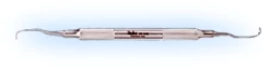Mo Yale Dental #11/12 двойной конец из нержавеющей стали кюретка Грейси с Grac-Ease