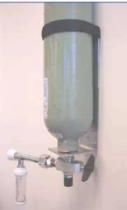 Odontotest Co2 cylinder with internal siphon for use with thermal pulp tester