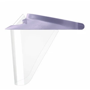 Kit de Protetor Facial Op-D-Op Violet - 1 Protetor, 3 Escudos, 1 Mini-Escudo e 1 Filtro de Cura por Luz.