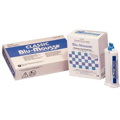 Blu-Mousse sin fragancia, clásico (configuración de 2 minutos) en cartuchos SPLIT. Tixotrópico.