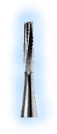 Busch HP #563 gerade Fissur Kreuzschnitt Hartmetallfräser für langsame Drehzahl gerade.