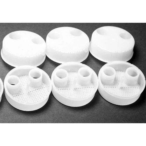 Screen-4-Vac 1-7/8" Disposable Evacuation Screens #5503 - Clear, 144/Bx. Fit