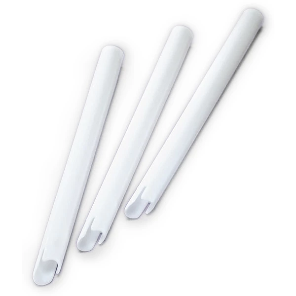 OraVac Plastic HVE Tips - White, Vented 100/Pk. Molded in rigid plastic
