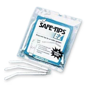 Punte per siringa aria/acqua Safe-Tips EZ Universali 1600/Pk. Plastica con nucleo metallico.
