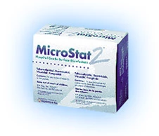 MicroStat 2 дезинфицирующее средство медицинского класса, упаковка из 2 таблеток, делает 1 раствор.