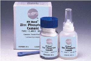 Cemento de Fosfato de Zinc Hy-Bond - Solo en Polvo: 60 g. Polvo. #1171