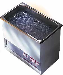 Sonix IV ultrasonic cleaning unit with 0.9 gallon tank capacity, timer