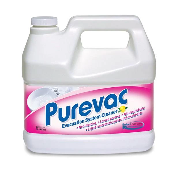 Purevac Evacuation System Cleaner - 5 Liter. Super Concentrated, Non-Foaming