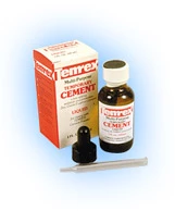 Cemento Temporal de Óxido de Zinc y Eugenol Temrex, Líquido, Botella de 1 oz. Cemento Temporal de Óxido de Zinc y Eugenol Temrex, Líquido, Botella de 1 oz.