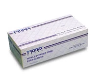 Перчатки Tronex из нитрила: нестерильные, без пудры, гладкие, не хлорированные, в коробке.