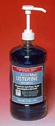 Listerine Original Flavor Mouthwash, Package of 2 - 1 Gallon Bottles and Pump