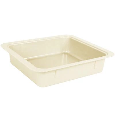 Zirc Procedure Tub - White, 12-1/4" x 10-7/8" x 2-3/4". Tub Only. Made