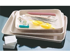 Chinet große 9,5" x 12" x 0,88" beige Einweg-Papierablage, Box mit 250 Ablagen
