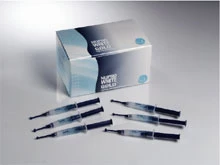 Nupro White Gold tooth whitening system, 15% carbamide peroxide gel