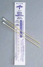 Медлайн стерильный ватный аппликатор 6", 2 аппликатора в упаковке, 100 штук.