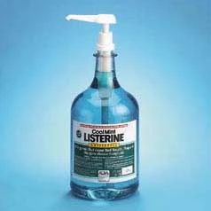 Listerine Fresh Burst Flavor Mouthwash, package of 2 - 1 gallon Bottles and Pump