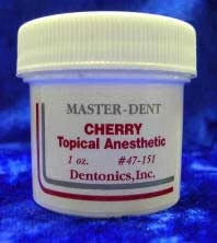 Гель для местной анестезии Master-Dent Cherry (Бензокаин 20%), 30 г. банка