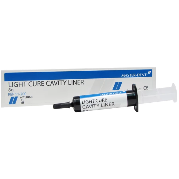 Master-Dent Forro de Cavidad - Curado con Luz, Relleno de Hidroxiapatita, Bario