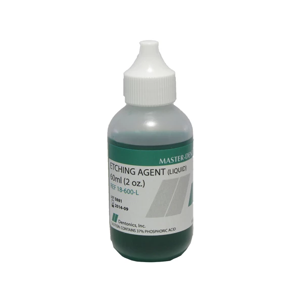 Master-Dent Líquido de Grabado, 37% Ácido Fosfórico, botella de 60 ml
