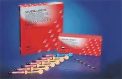 Gradia Direct AO4 Unitip Recarga - Resina híbrida microrellena curada con luz visible