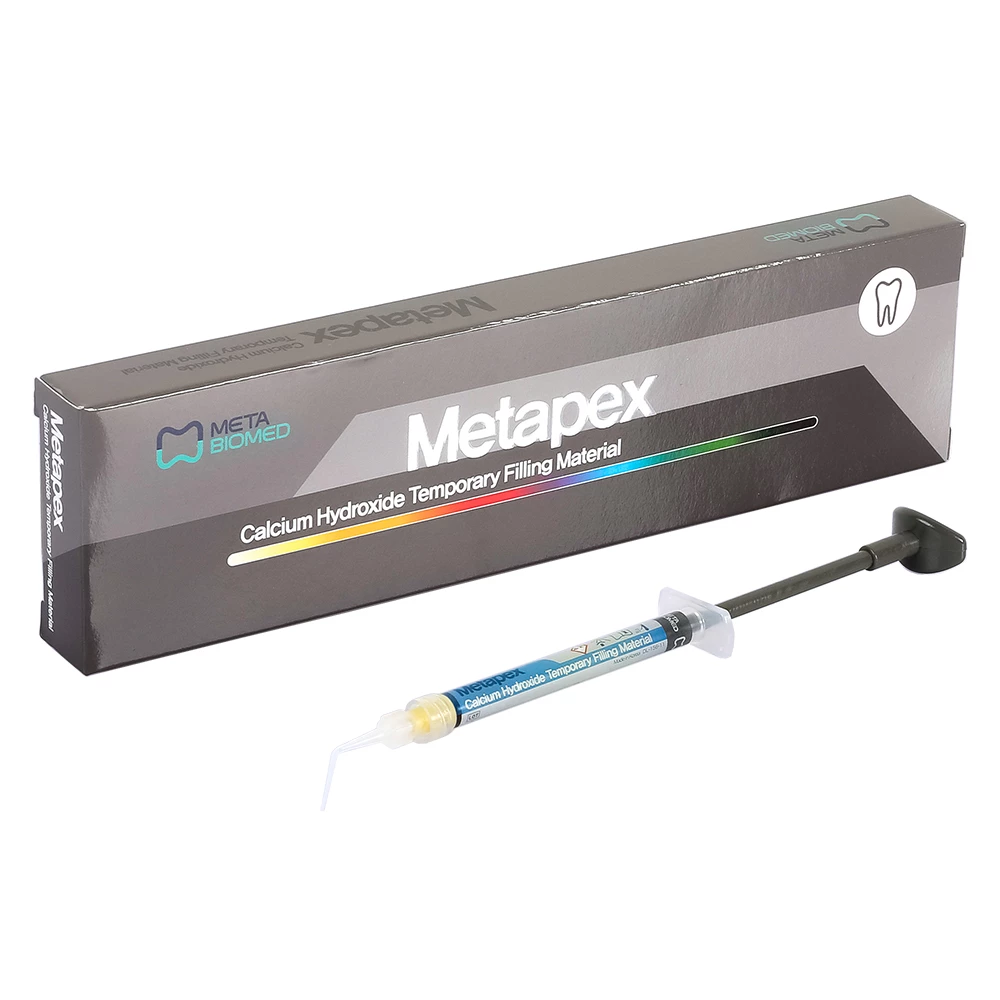 Metapex Materiale Temporaneo per Otturazione del Canale Radicolare, Idrossido di Calcio con Iodoformio