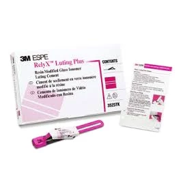 3M RelyX Luting Plus Clicker Пробный набор - смола-модифицированный стеклоиономерный цемент, 1 - 11 г. Дозатор Clicker
