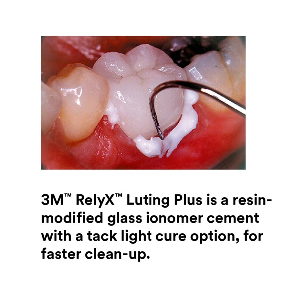 3M RelyX Luting Plus Clicker Пробный набор - смола-модифицированный стеклоиономерный цемент, 1 - 11 г. Дозатор Clicker