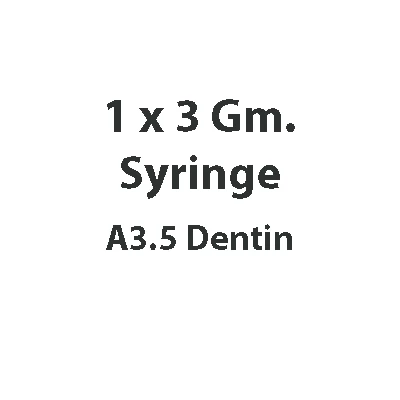 Tetric EvoCeram, A3.5 дентин, универсальный наногибридный композит, пополнение: 1 - 3 г. шприц.