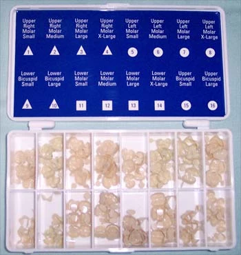 DirectCrown Adult Crown Kit - Shells Only: 112 Adult Crown Shells (Opaque)