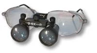 Phoenix Optix 2.5 X Men's Adjustable Titanium Loupes have crystal clear optics
