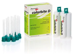 Material de Registro de Mordida Colorbite D, Cambio de Color Relacionado con el Calor, Adición.