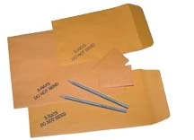 Sobres para radiografías Ada Products #7 Tamaño 8 3/4" x 11 1/2" Apertura por el extremo, paquete.
