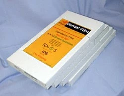 Центральная стоматология 6" x 12" RMG15 зеленая чувствительная панорамная рентгеновская пленка, упаковка 100 штук.