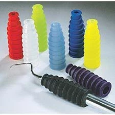 Mangos de Instrumentos Chub-Eze - Malva, suave, de silicona libre de látex, se adaptan.