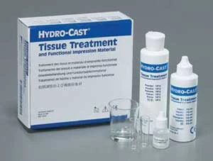 Hydro-Cast Tissue Treatment, Standard Package: 115 mL Liquid, 130 Gm. Powder, 8