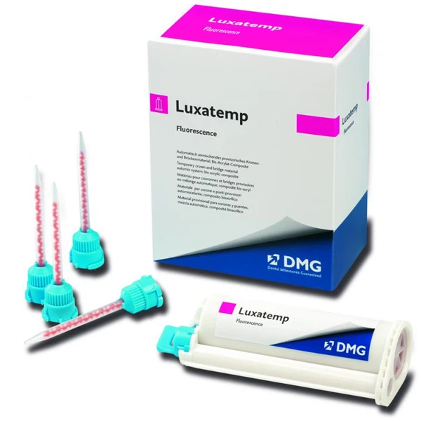 Luxatemp Fluorescence Bleach Light, 1 - 76 g. cartuccia e 15 punte automix.