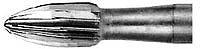 Midwest FG #7404 12 blade Egg shaped T&F bur, clinic pack of 100 burs.
