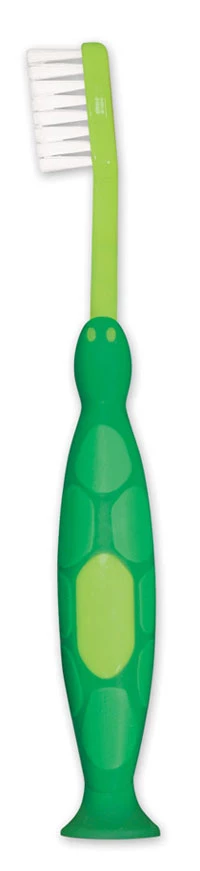 GUM Children's Sea Friends Toothbrush. bristles, with sea animal design
