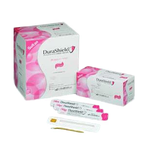 DuraShield Varniz de Fluoruro de Sodio al 5%, sabor Burbuja Divertida. Caja de 200 - 0.4 mL