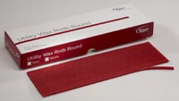 Dentsply утилітарний восковий квадратний шнур червоний, 3/16" x 3/16" x 11", упаковка з 55 шнурів