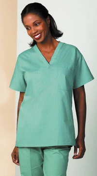 Футболка Fashion Seal Scrub Jade XX-Large, 50/50 полиэстер/хлопок, реверсивная, унисекс.
