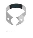 Hygienische Fiesta farbcodierte Klemmen. #W8A (schwarz) flügelloser Metall-Dammschlüssel.