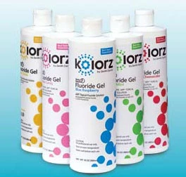 Kolorz 60 Second Pina Colada Fluoride Gel, APF 1.23%, Thixotropic Formula