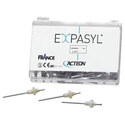 Puntas de aplicador Expasyl, paquete de 100 puntas. Rectas.