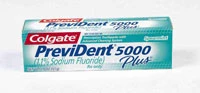Prevident Colgate 5000 Plus, 1.1% de fluoruro de sodio, sabor menta. caja de 2.