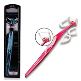 Reach Access Daily Flosser, colores surtidos. 48 paquetes, cada uno contiene 1.