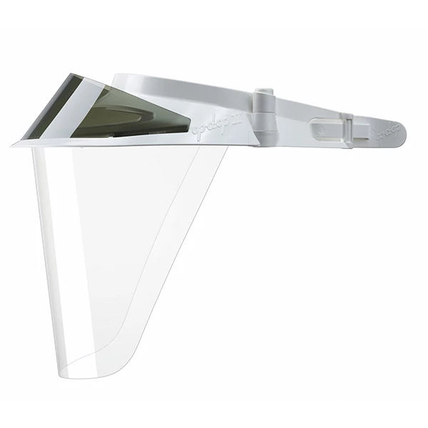 Op-d-Op II White Visor Shield Kit - 1 Visor, 3 Shields, 1 Mini-Shield and 1 Light-Cure Filter